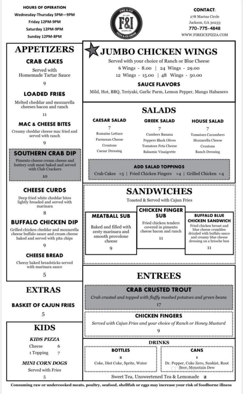 Menu page 2