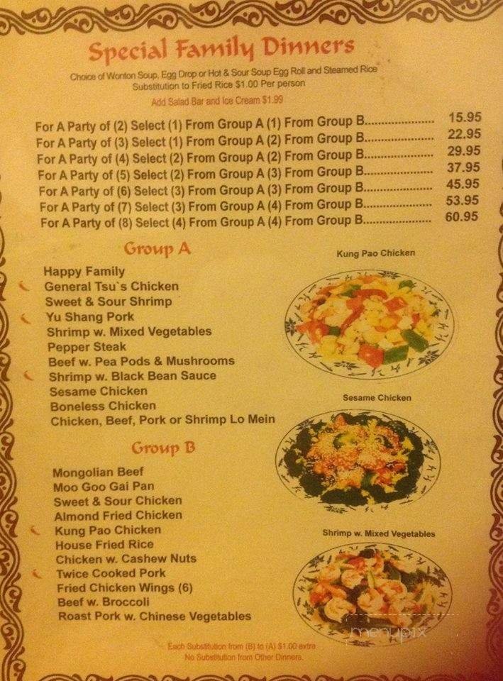 Menu page 3