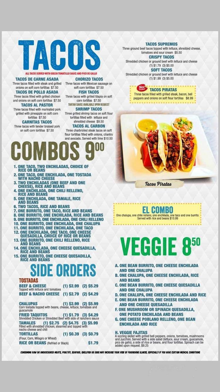 Menu page 6