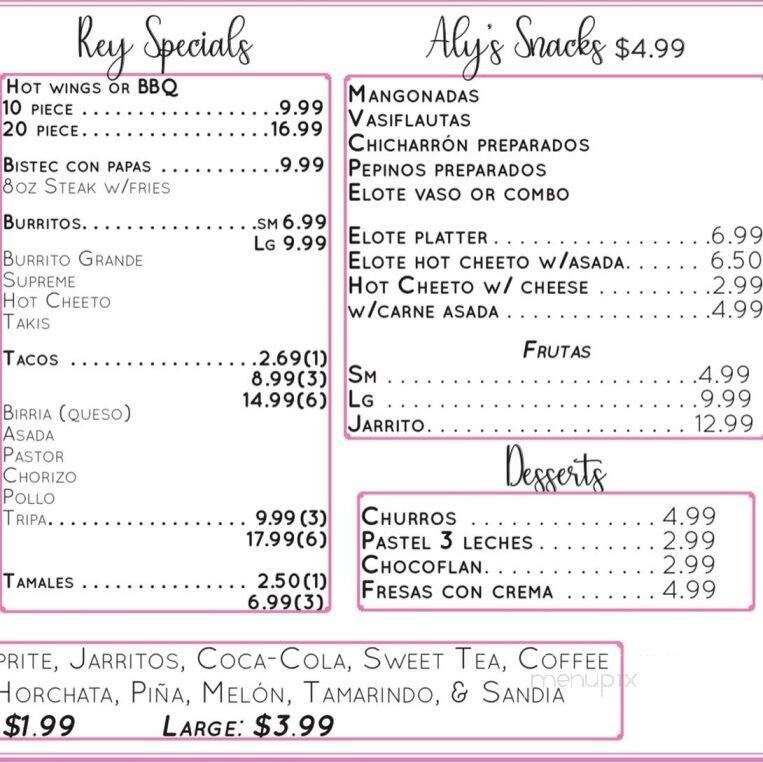 Menu page 2