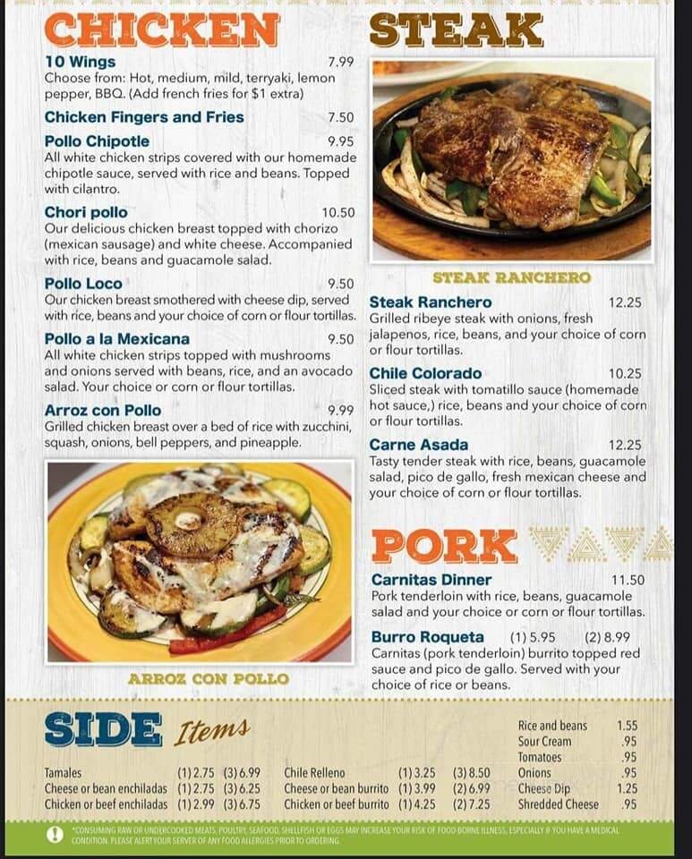 Menu page 4
