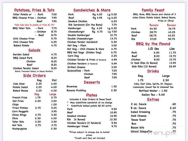 Menu page 4