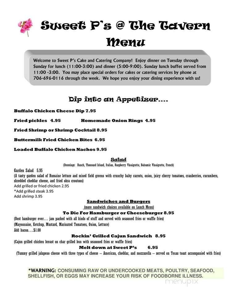 Menu page 2