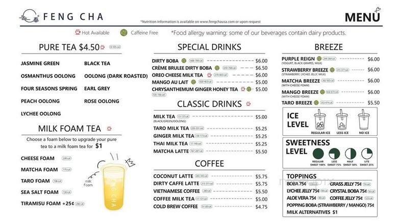 Menu page 2