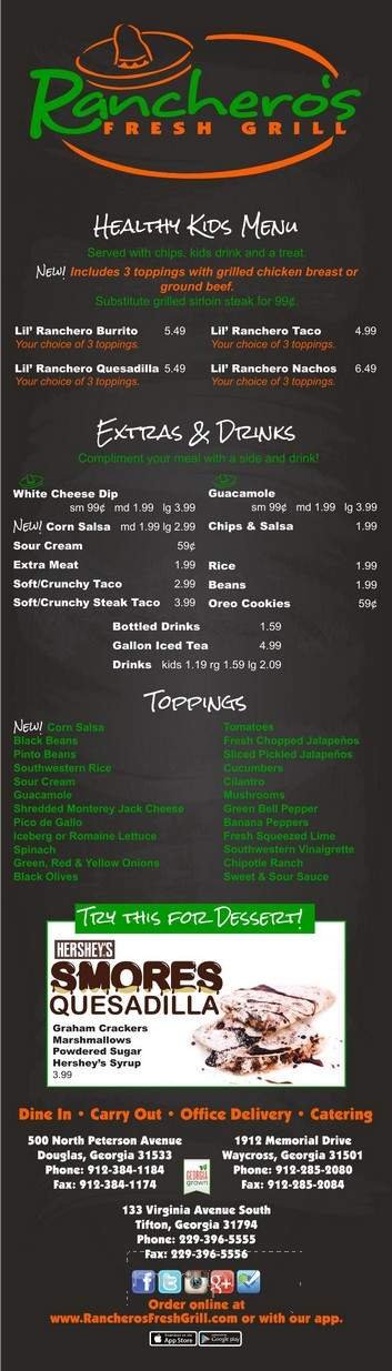 Menu page 2