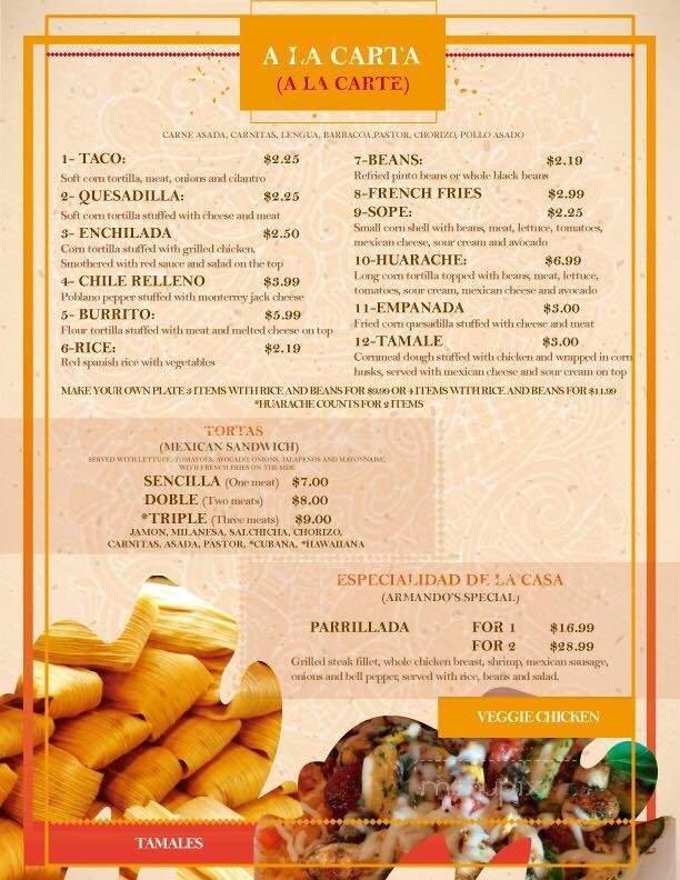 Menu page 2
