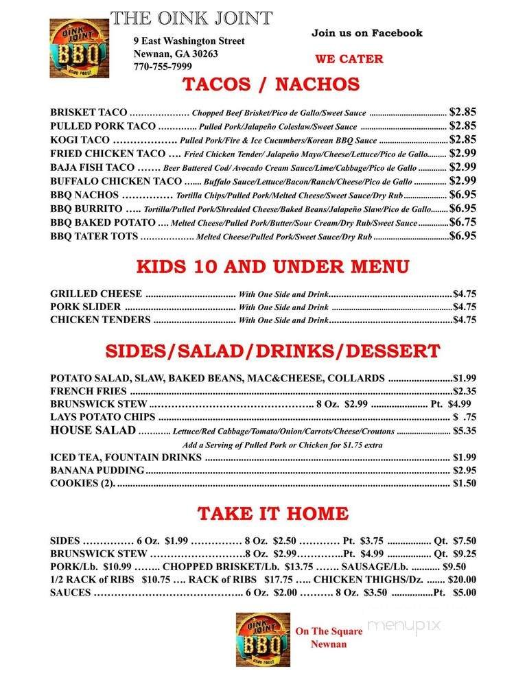 Menu page 2