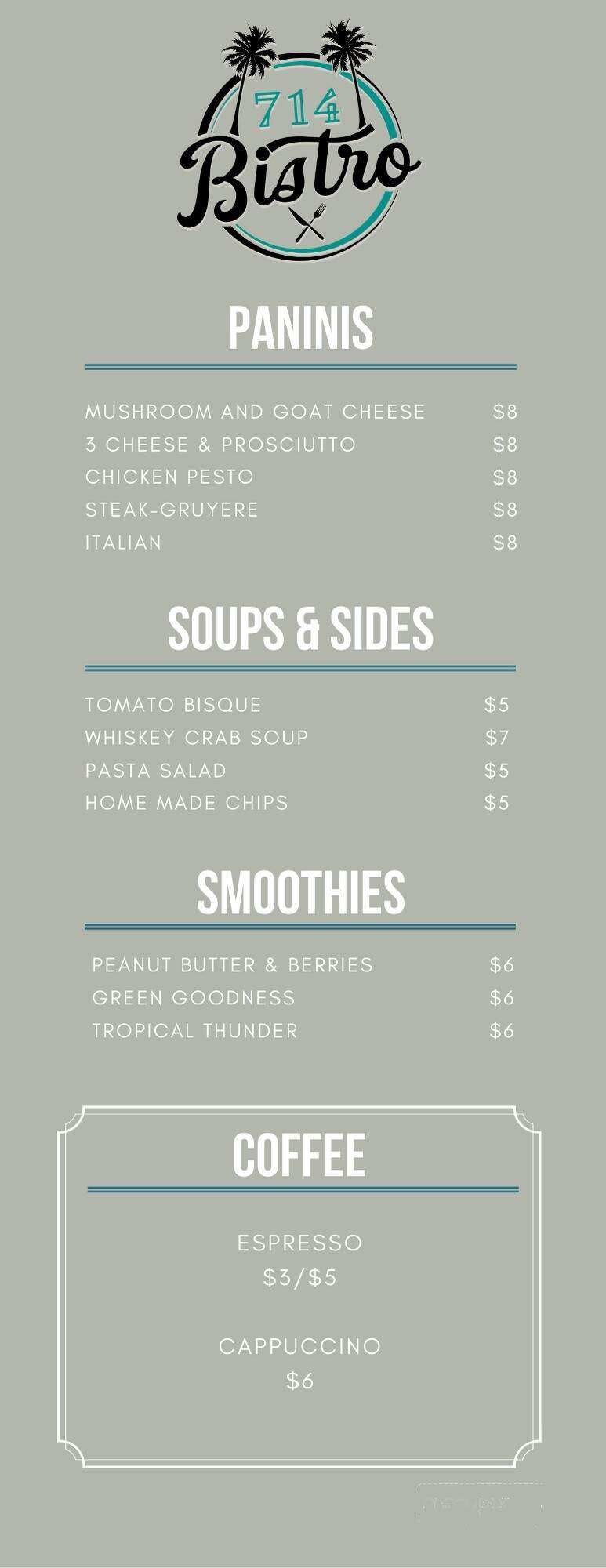 Menu page 2