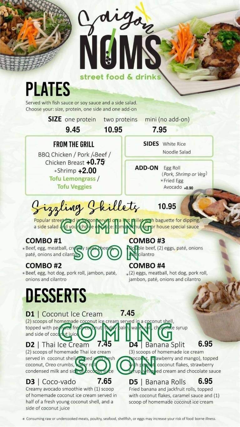 Menu page 2