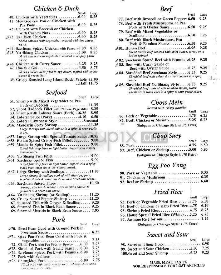 Menu page 4
