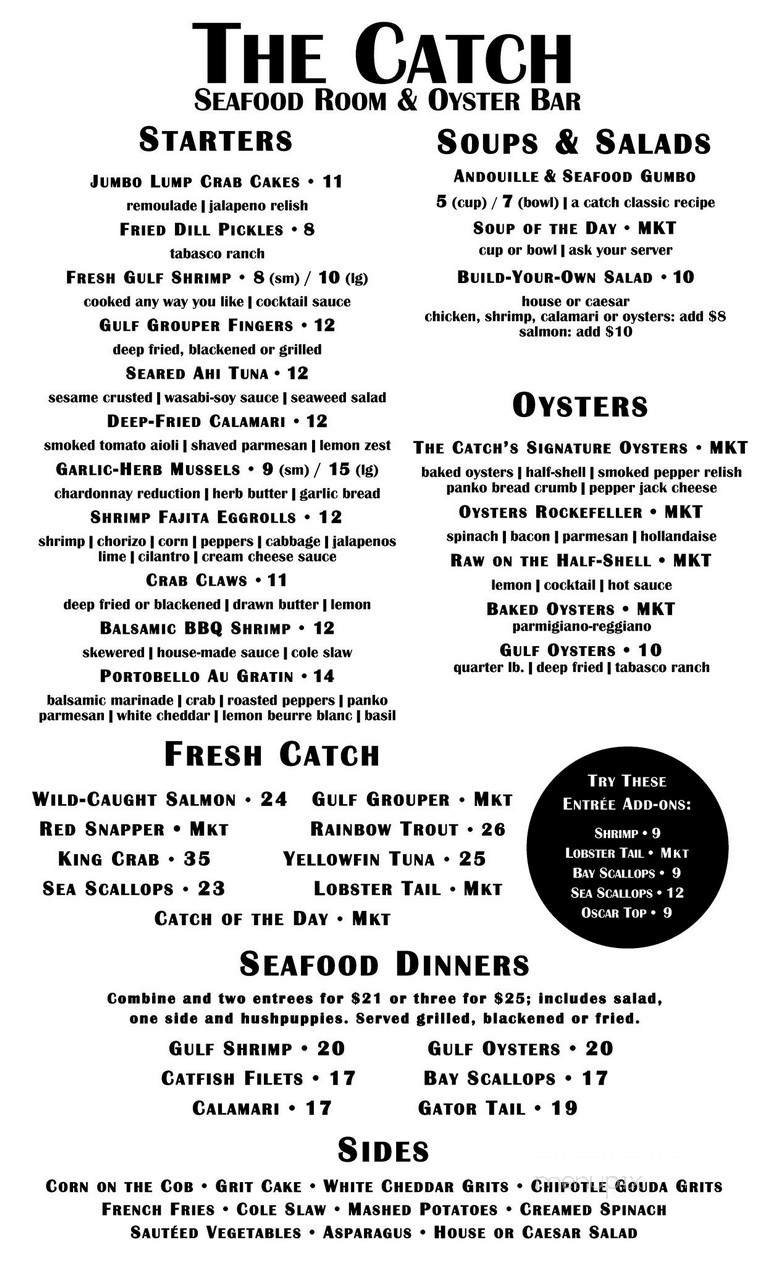Menu page 1