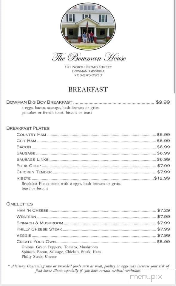 Menu page 3