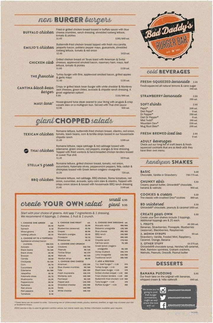 Menu page 7
