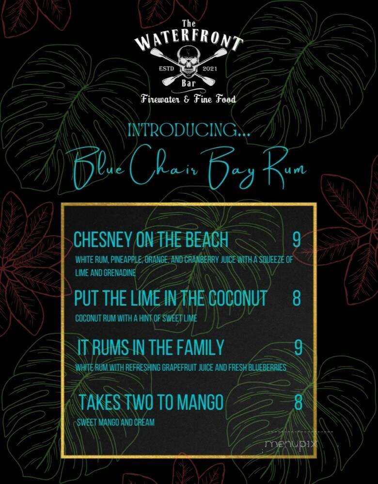 Menu page 9