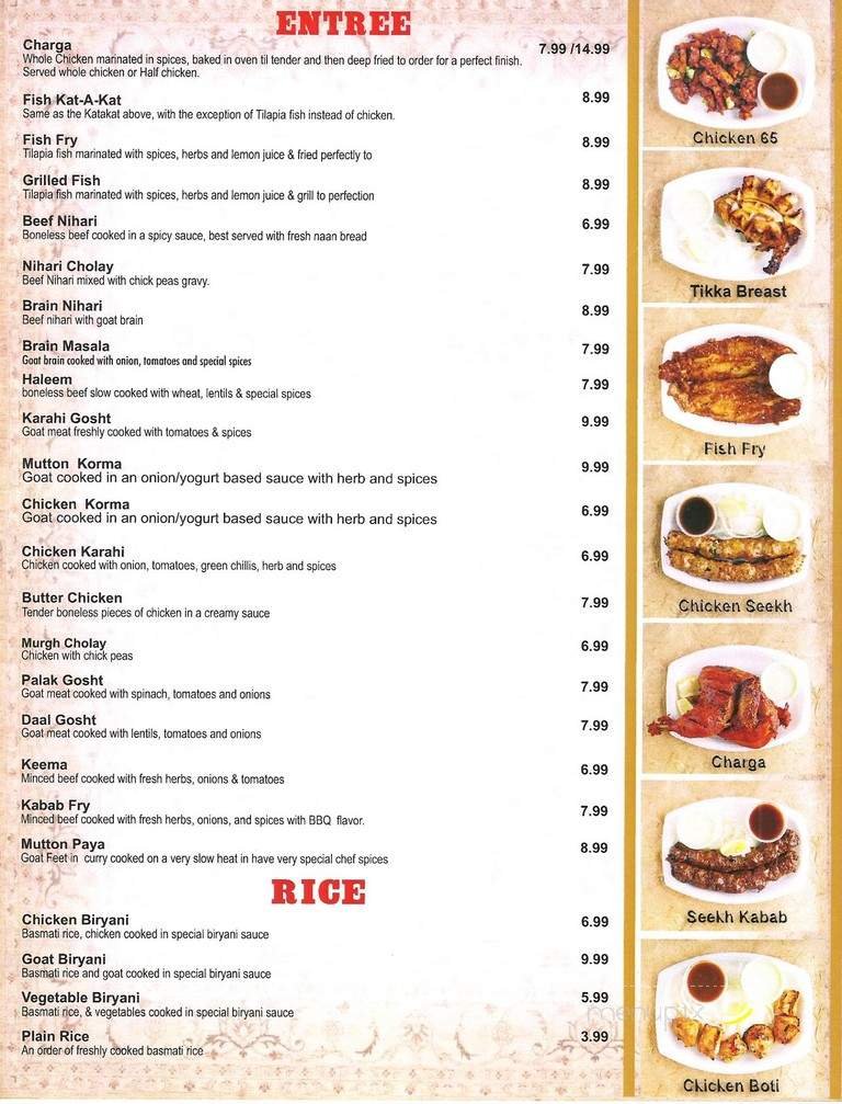 Menu page 3