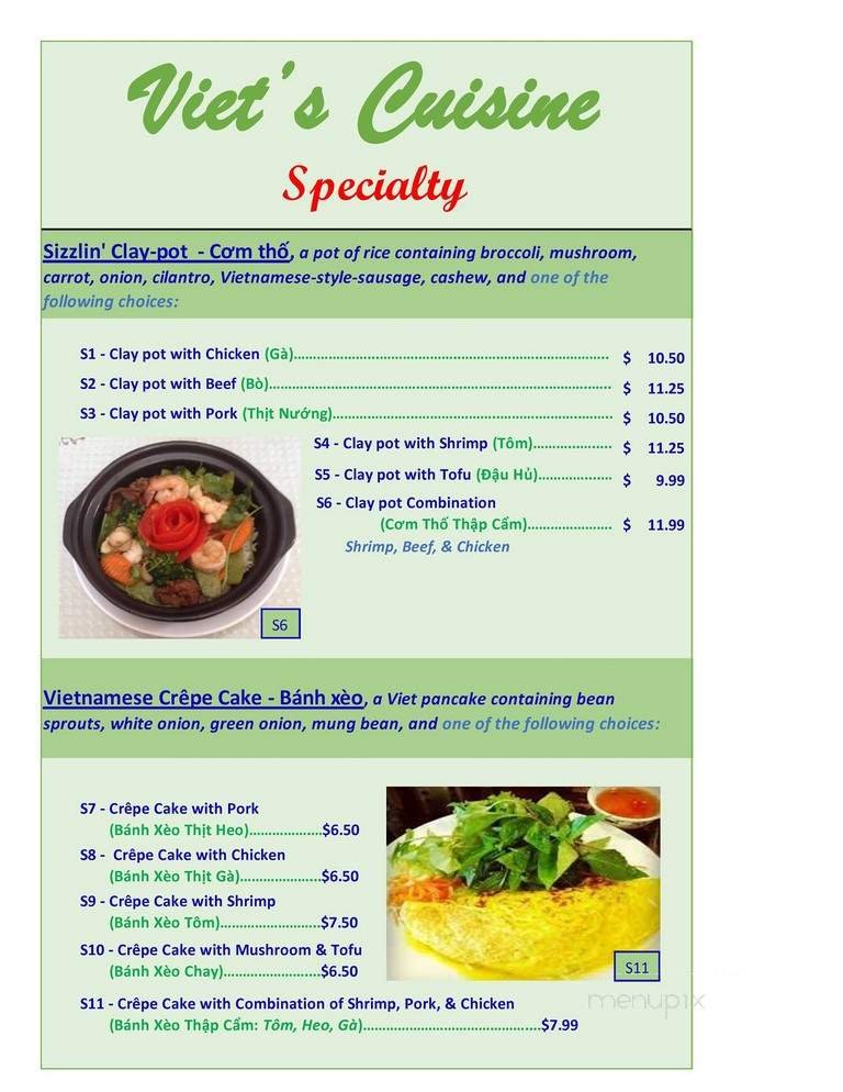 Menu page 7