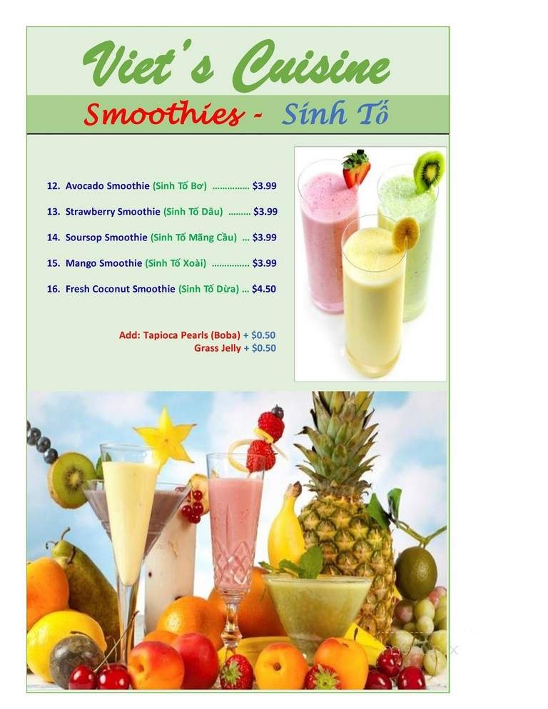 Menu page 14