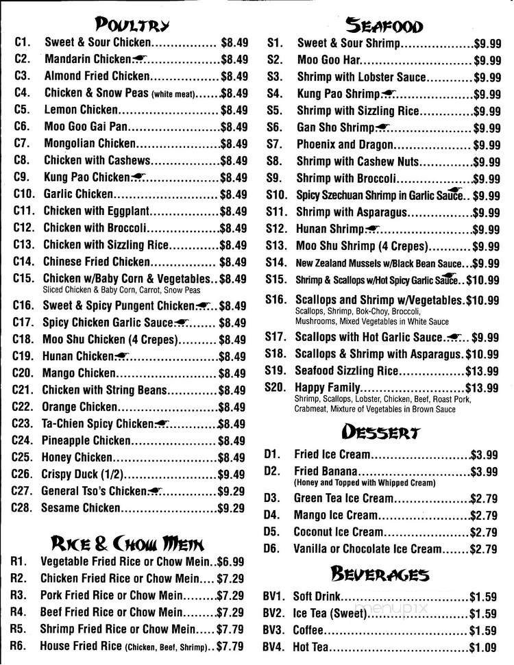 Menu page 3