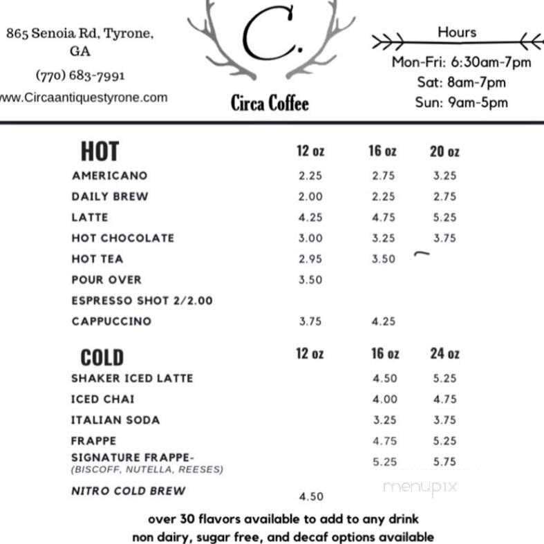 Menu page 2