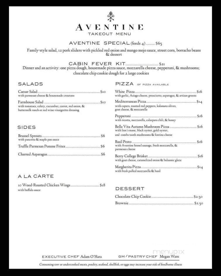 Menu page 6