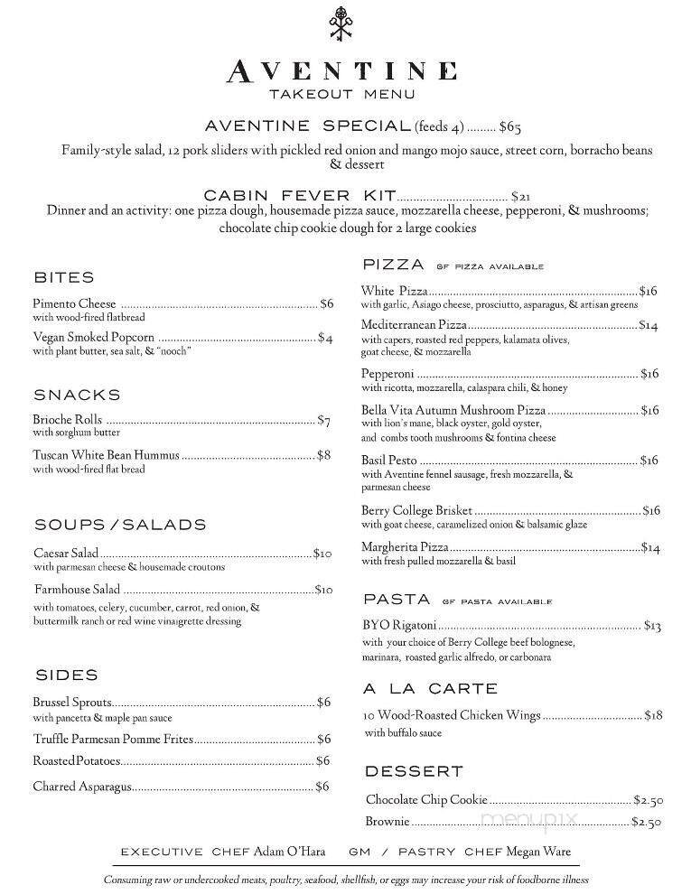 Menu page 7