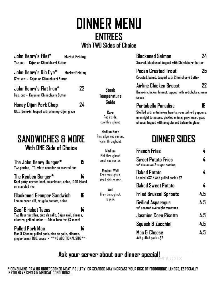 Menu page 3