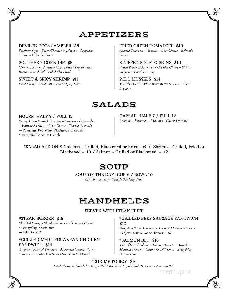 Menu page 2