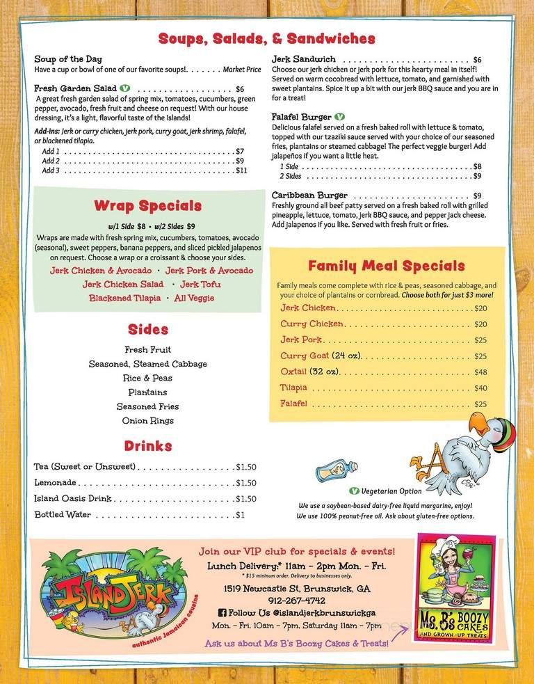 Menu page 2