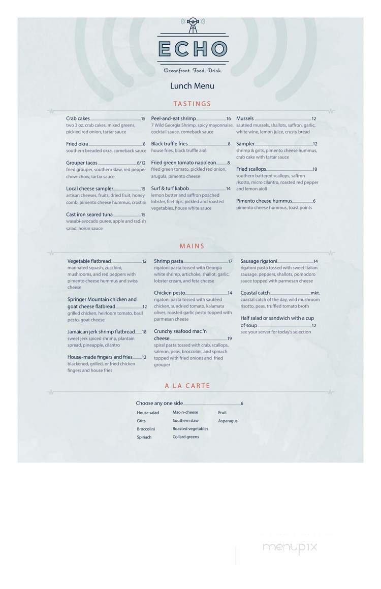 Menu page 2