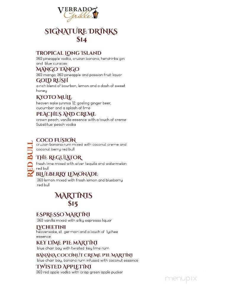 Menu page 2