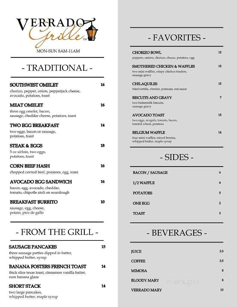 Menu page 5