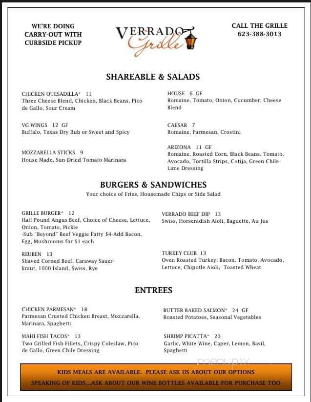 Menu page 9