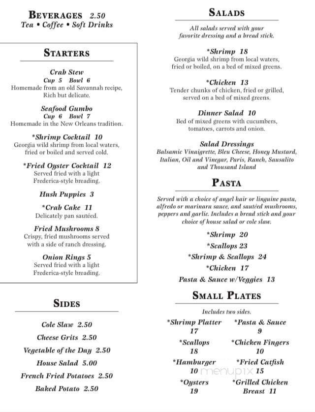 Menu page 3