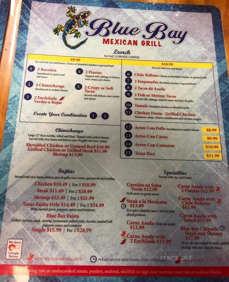 Menu page 6