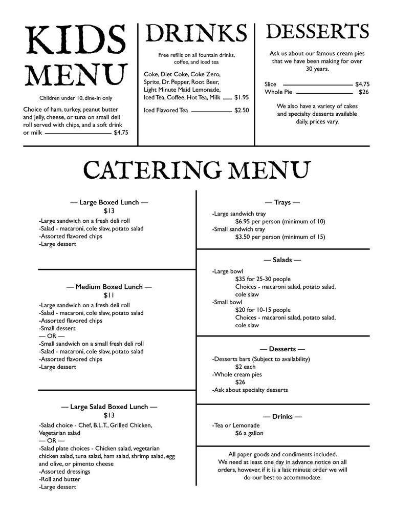 Menu page 3
