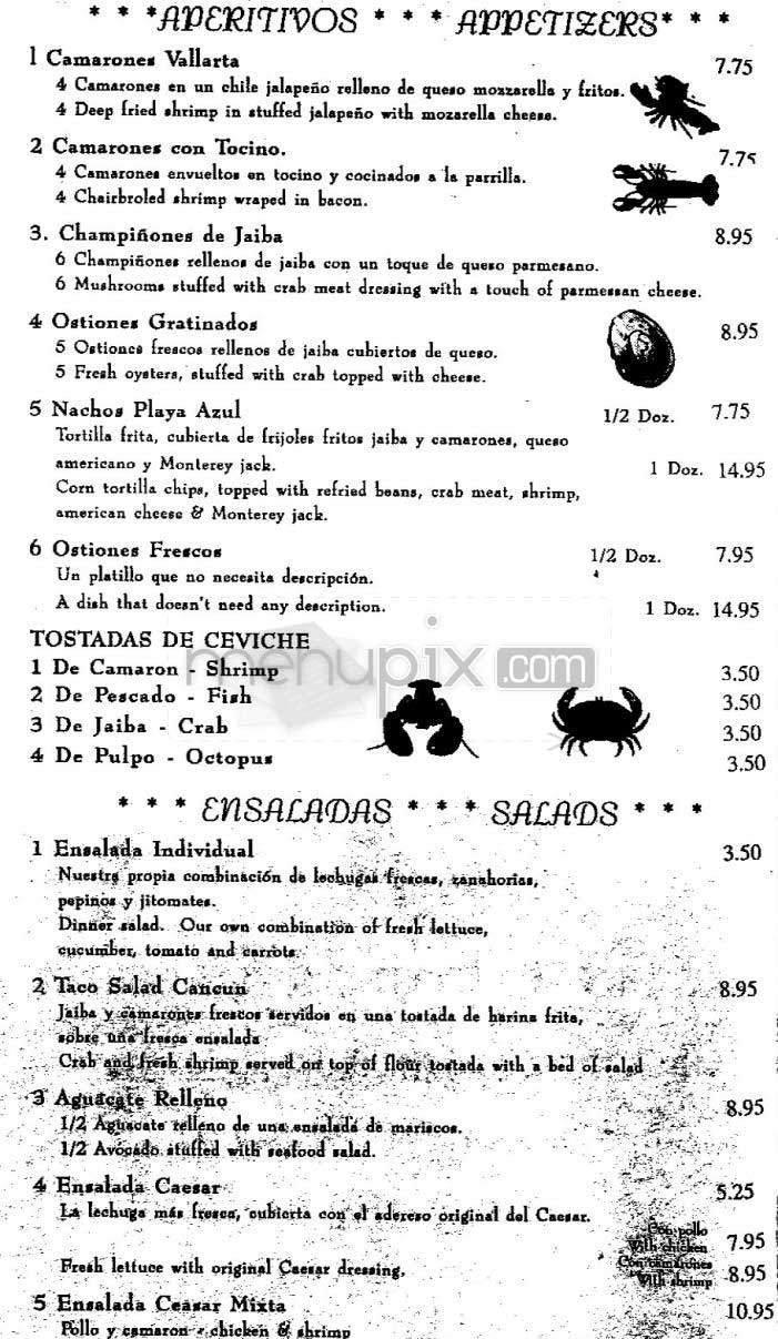 Menu page 2