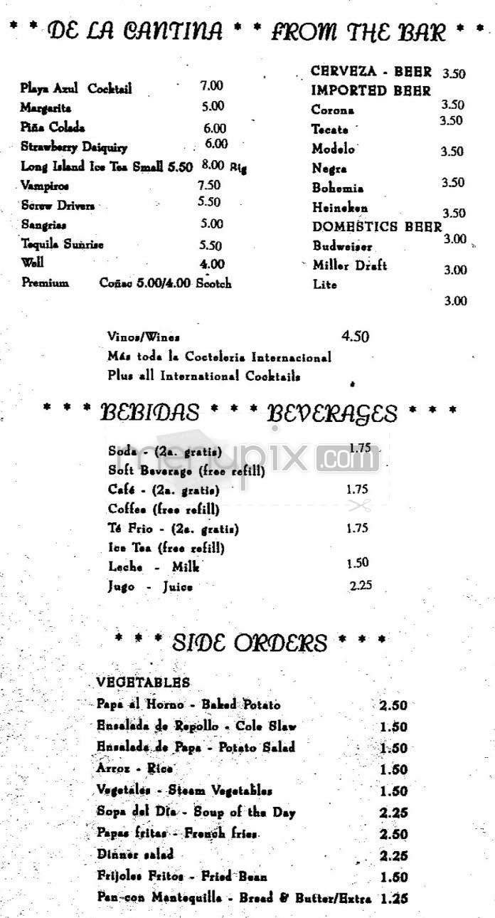 Menu page 6