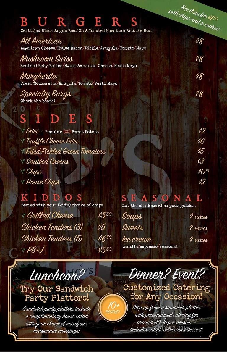 Menu page 2