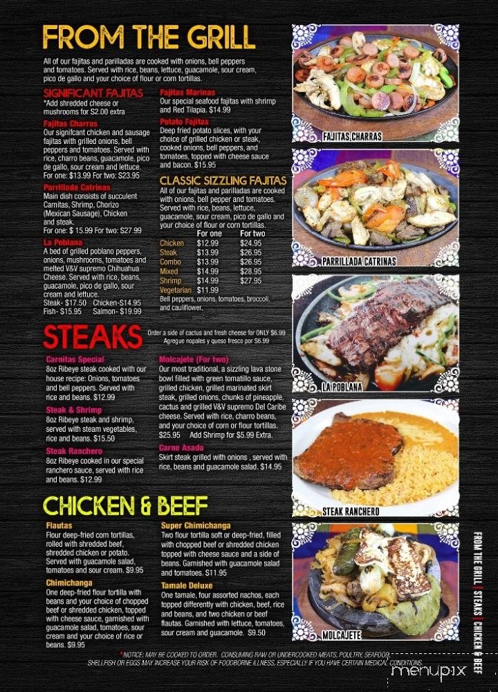 Menu page 5