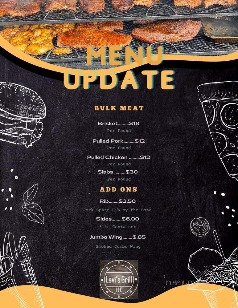Menu page 1