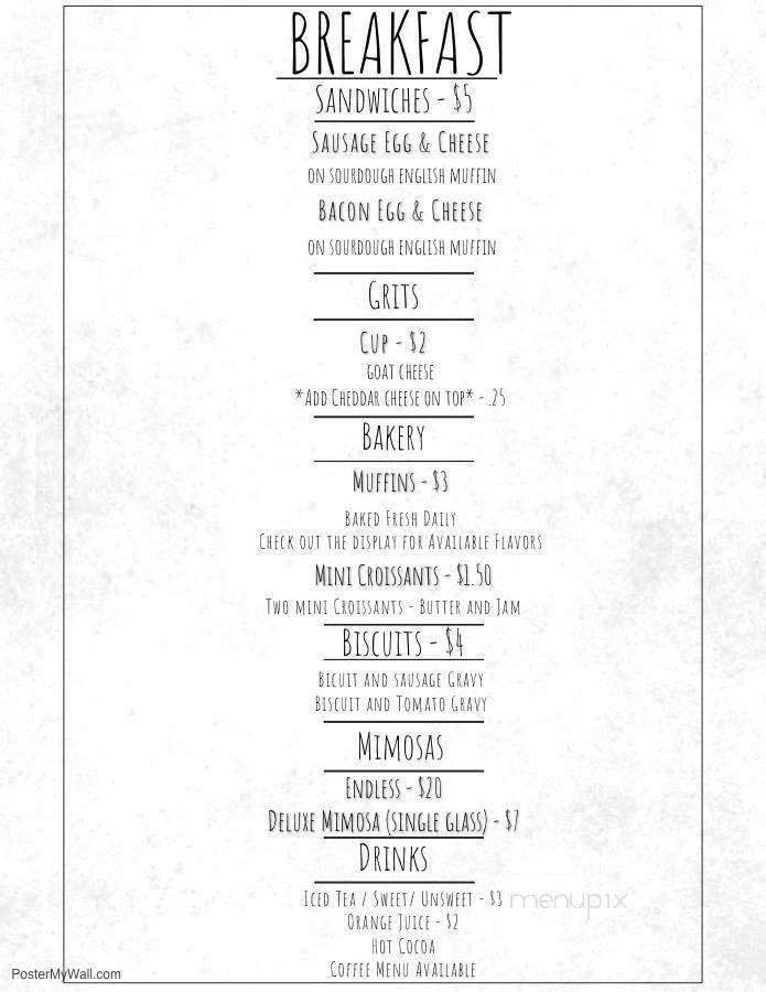 Menu page 2