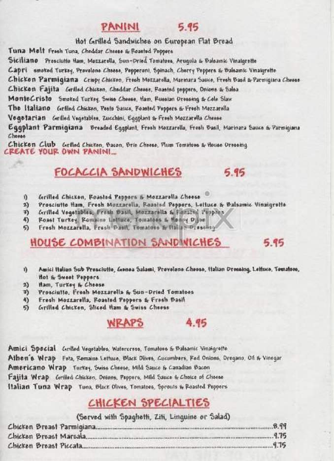 Menu page 3