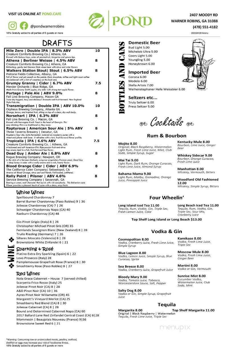 Menu page 2