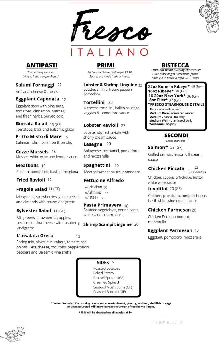 Menu page 2