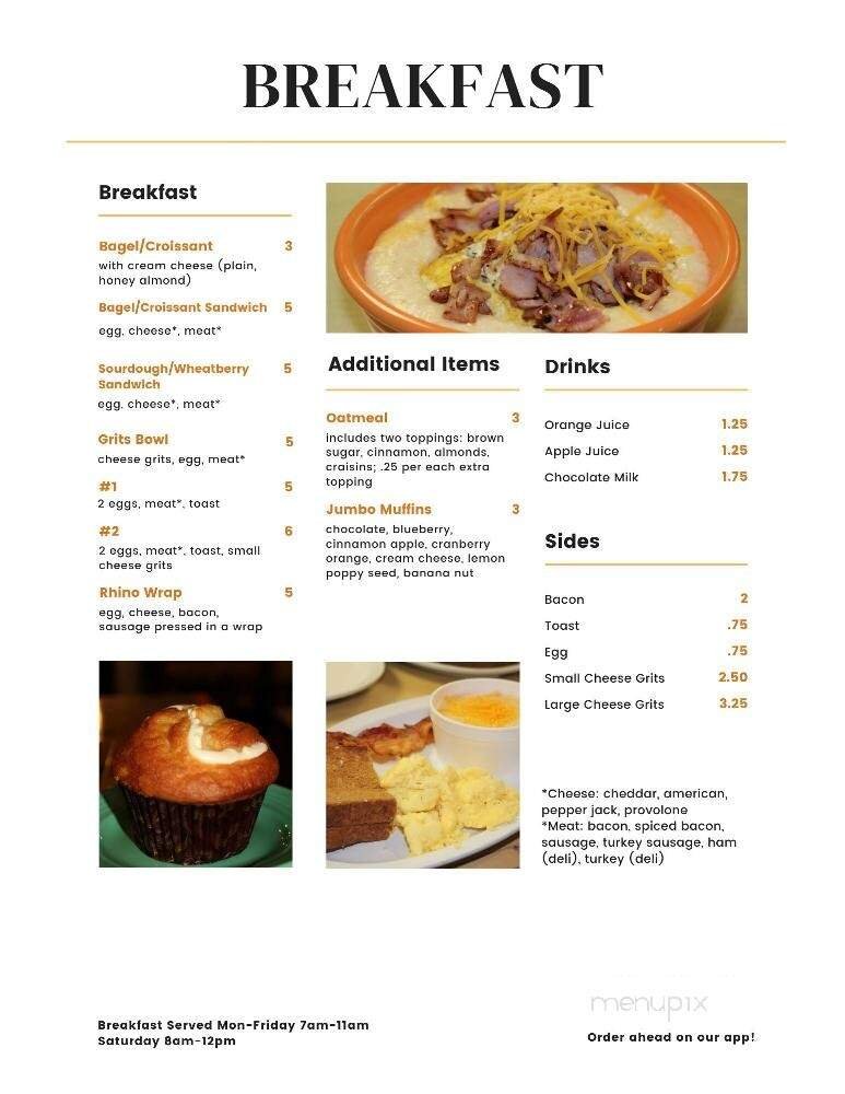 Menu page 7