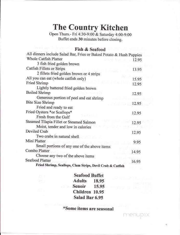 Menu page 1