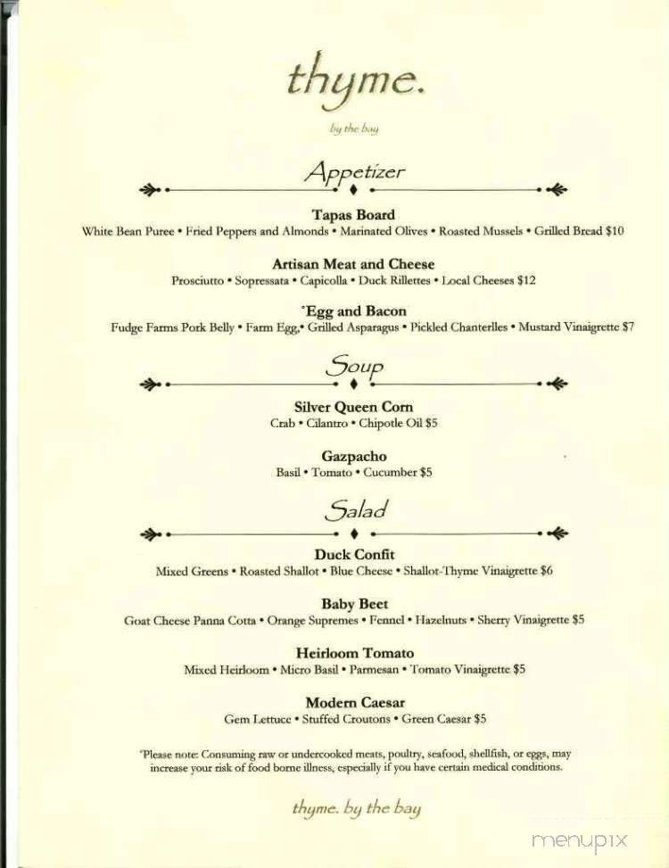 Menu page 2
