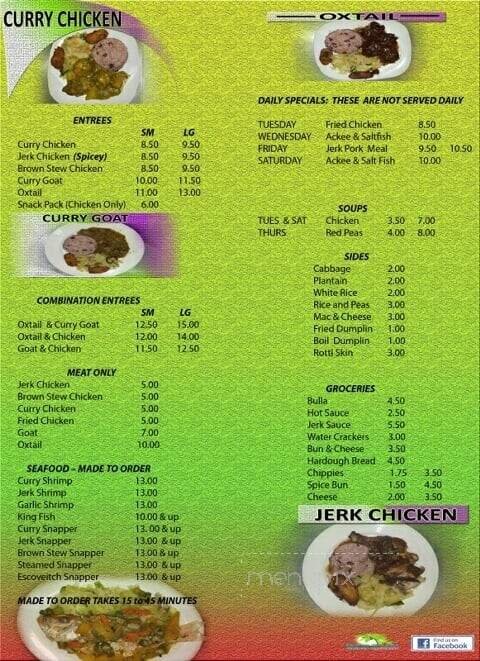Menu page 2