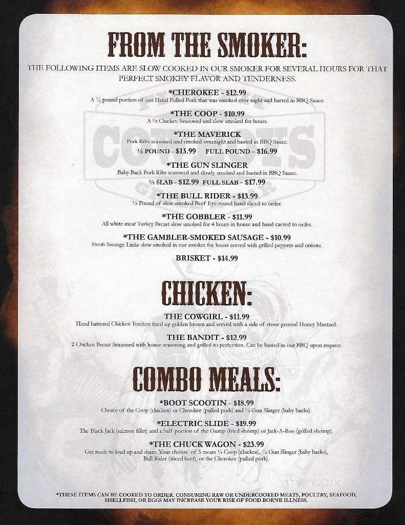 Menu page 8