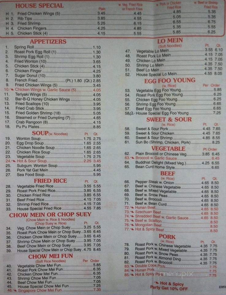 Menu page 2